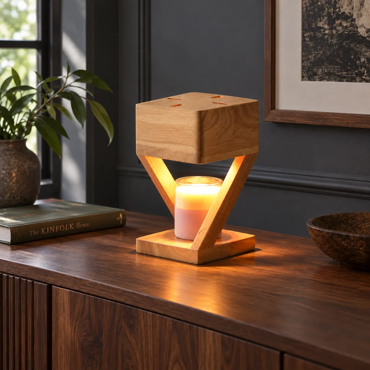 Oak Candle Warmer — photograph 4