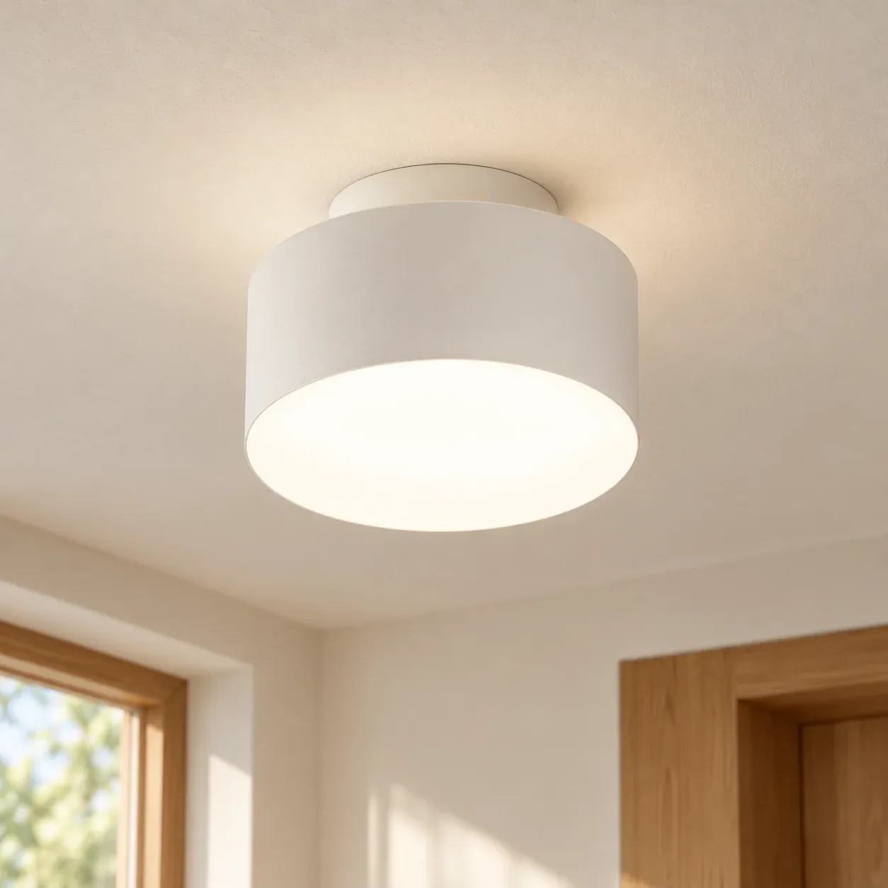 Stacked Cylinder Ceiling Light — photograph 2