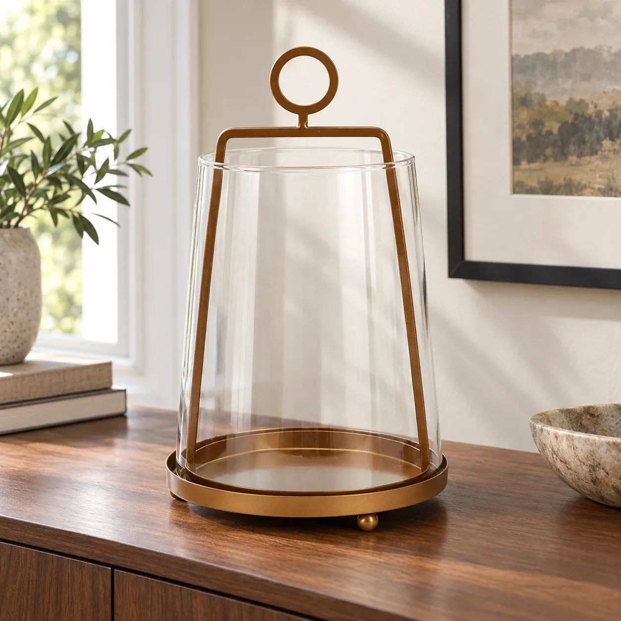 Hollis Frame Lantern — photograph 1