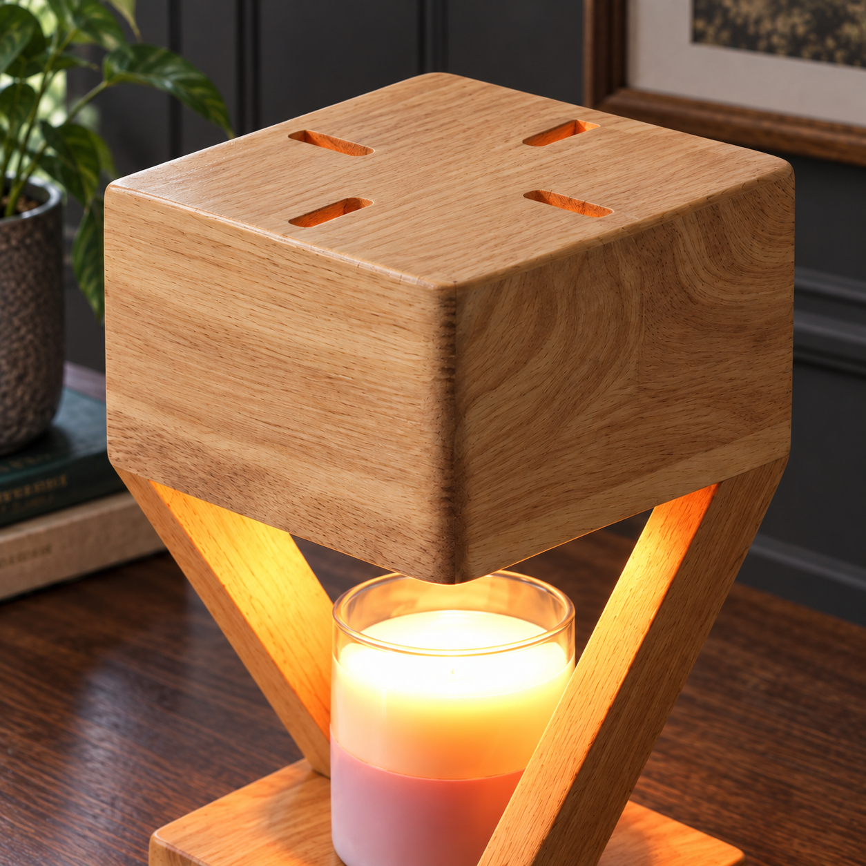 Oak Candle Warmer — photograph 3