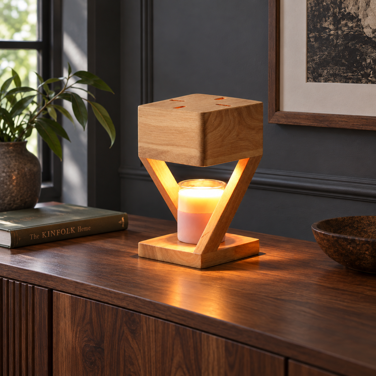 Oak Candle Warmer — photograph 4