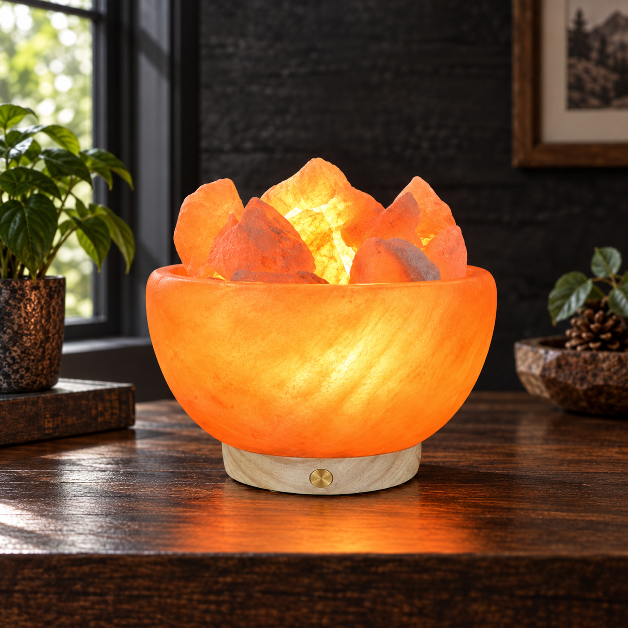 Amber Salt Bowl — photograph 2