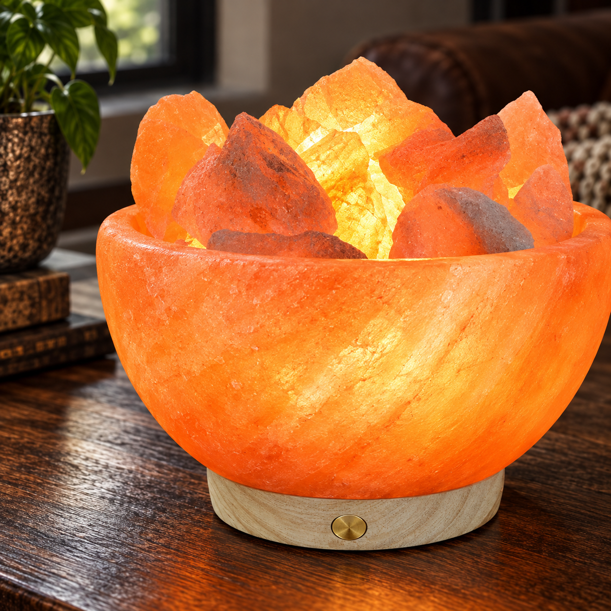 Amber Salt Bowl — photograph 3