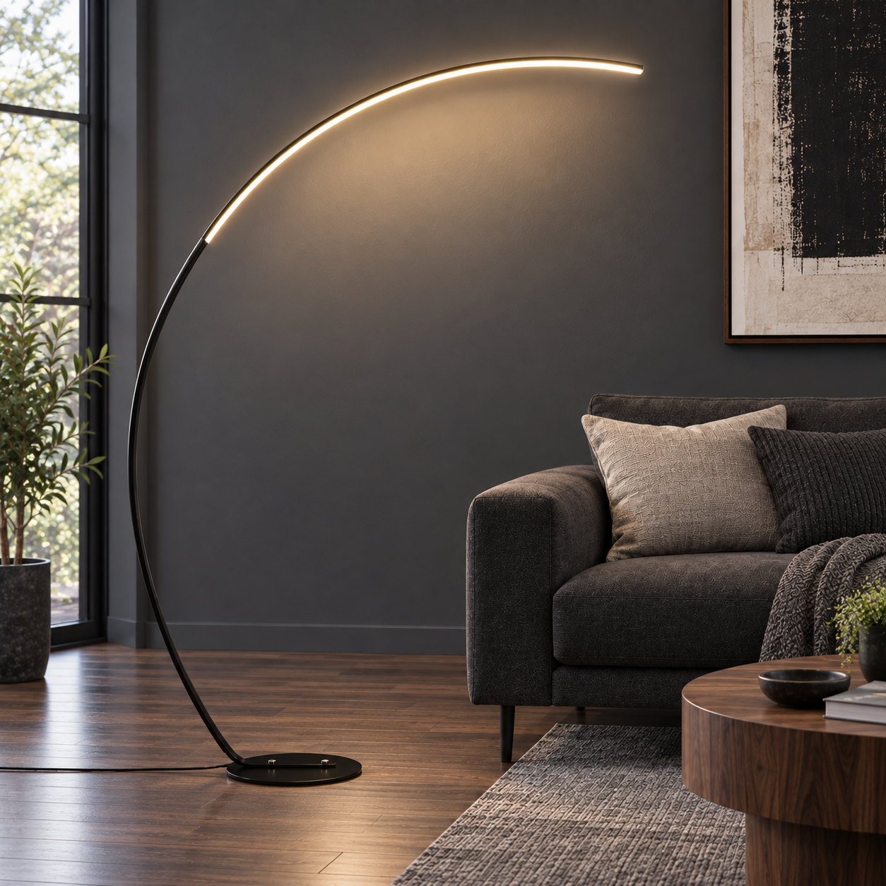 Crescent Floor Lamp — photograph 2